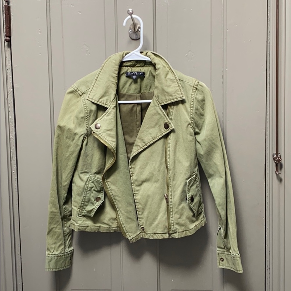 Jean moto jacket